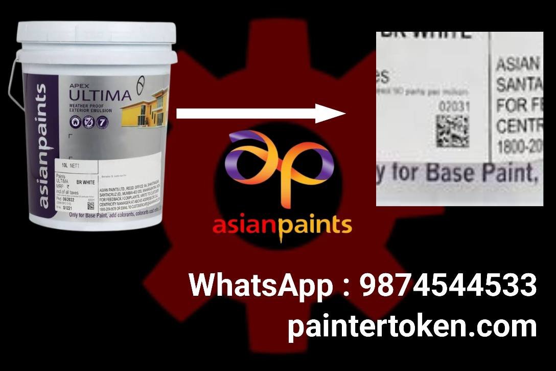 asian paints painter token