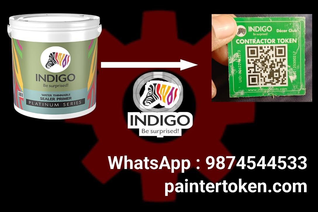 Indigo Paints Painter Token
