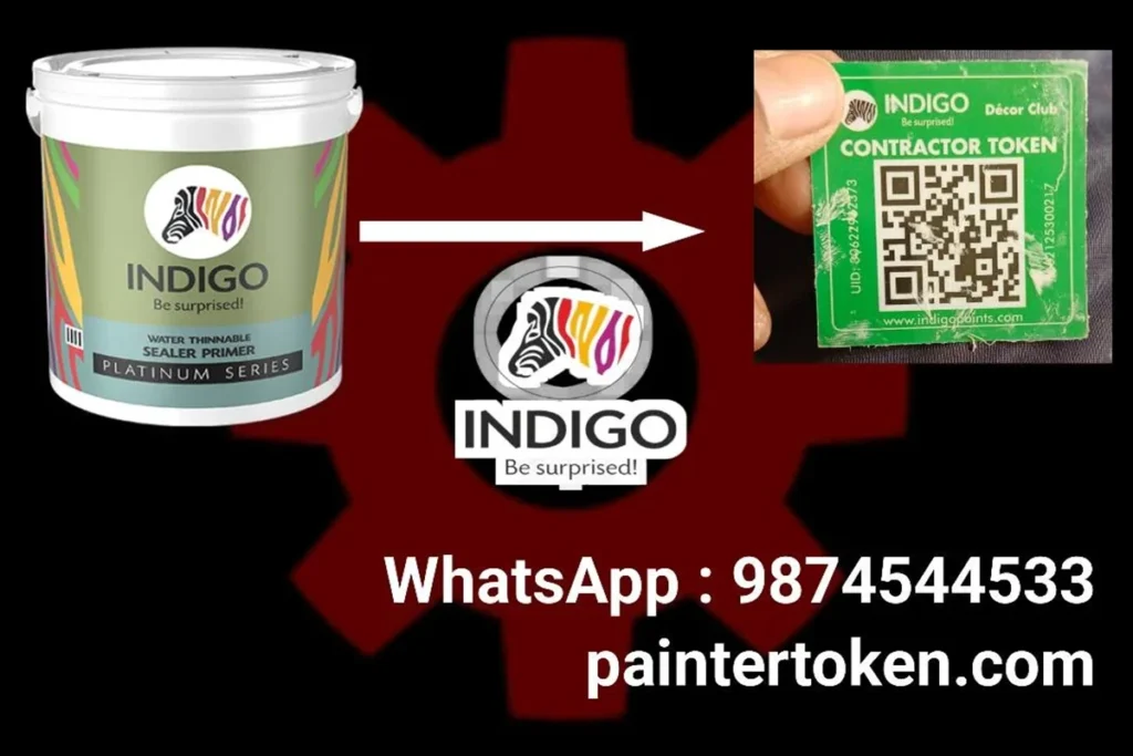 Indigo Paints Painter Token